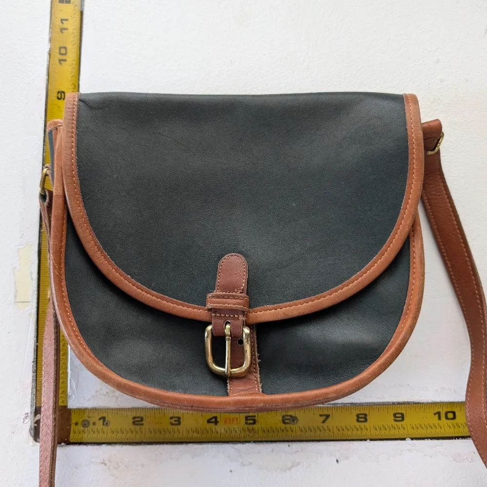 Vintage Women's Coach  Leather Riding Saddle Bag Crossbody - Picture 4 of 9